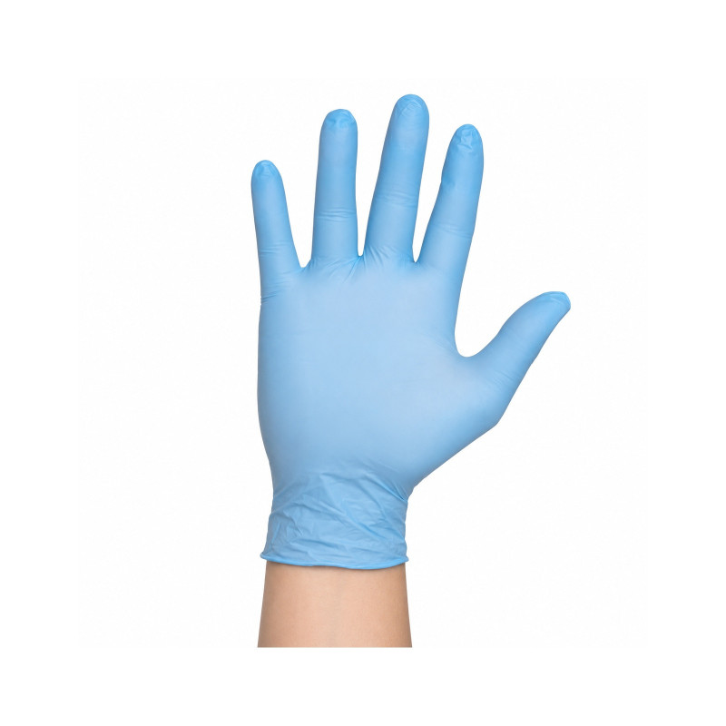 GUANTES NITRILO SIN POLVO TALLA L