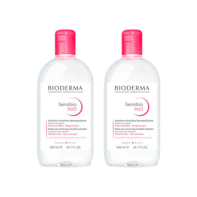 BIODERMA AGUA MICELAR SENSIBIO DUPLO 500 ML+ 500 ML