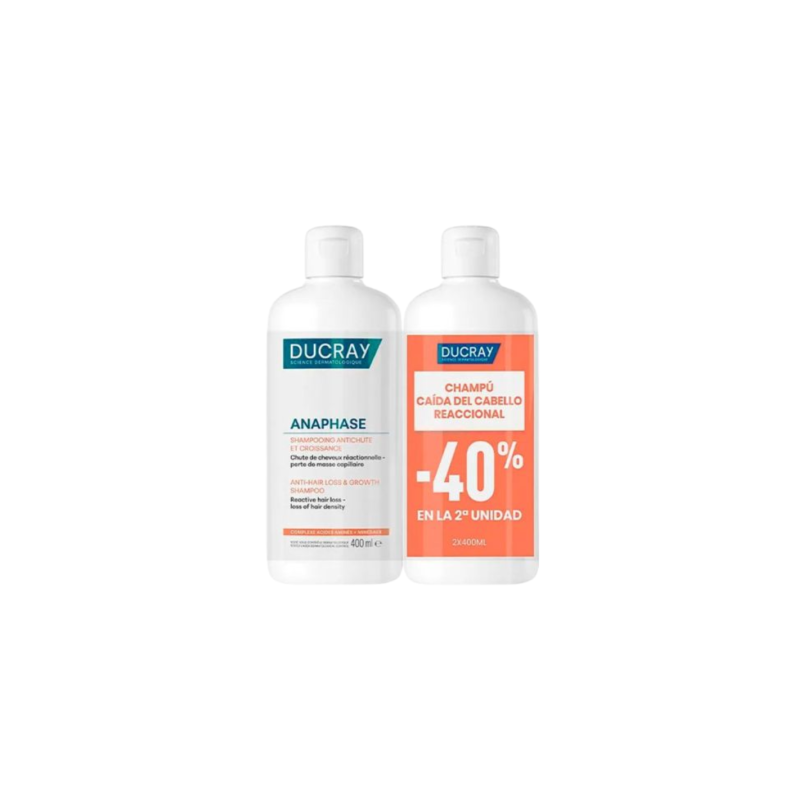 DUCRAY ANAPHASE  DUPLO 2ºUNIDAD 40% CAIDA CABELLO REACCIONAL