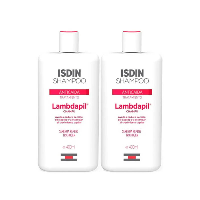 ISDIN LAMBDAPIL ANTICAIDA DUPLO CHAMPUS 400 ML