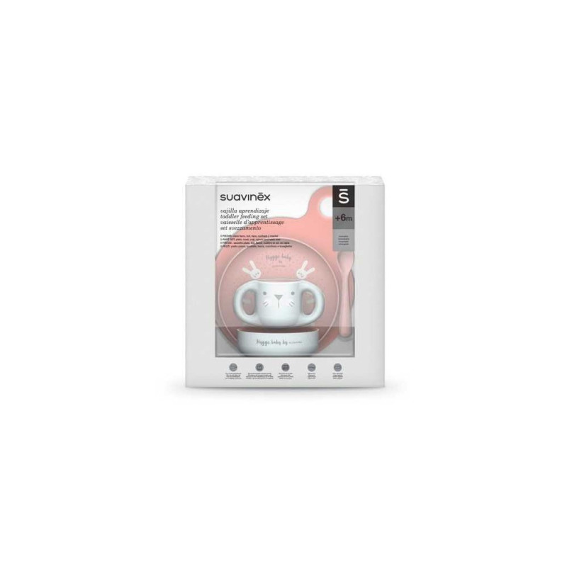 SUAVINEX VAJILLA INFANTIL NIÑA +6M