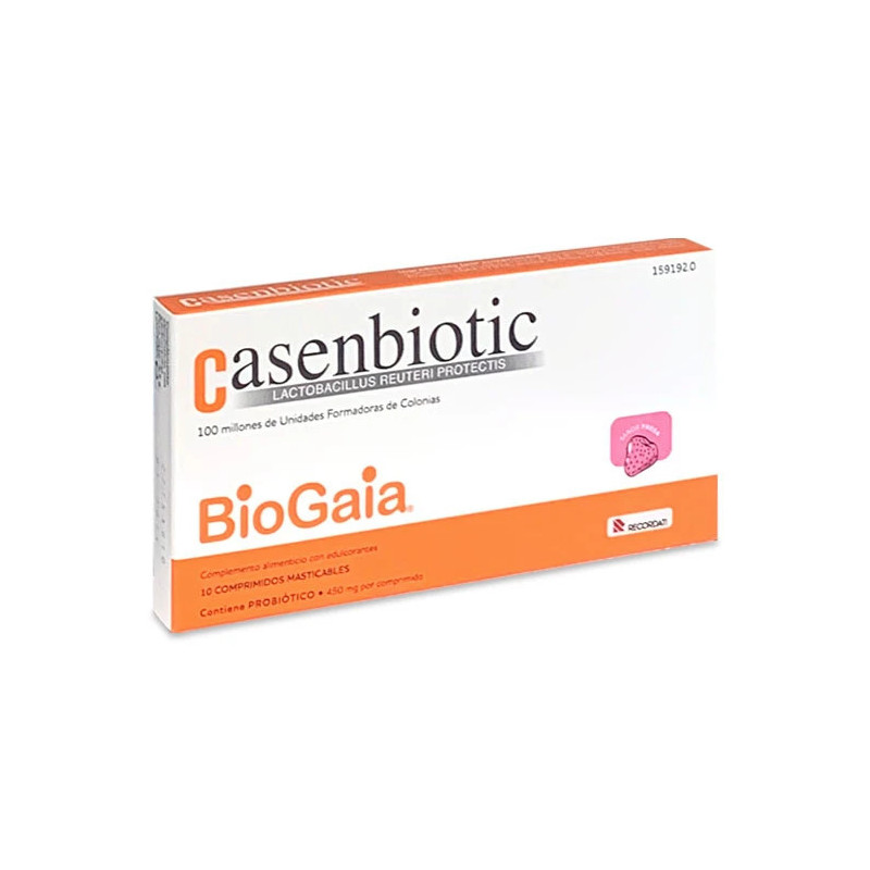 CASENBIOTIC SABOR FRESA 10 COMPRIMIDOS