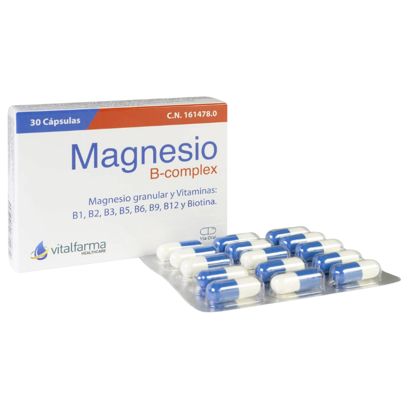 MAGNESIO B COMPLEX 30 CAPS