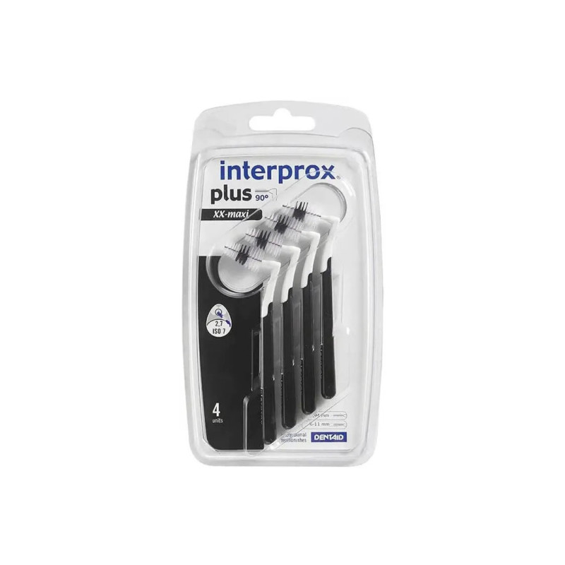 CEPILLO INTERPROX PLUS XX-MAXI 4 UNID