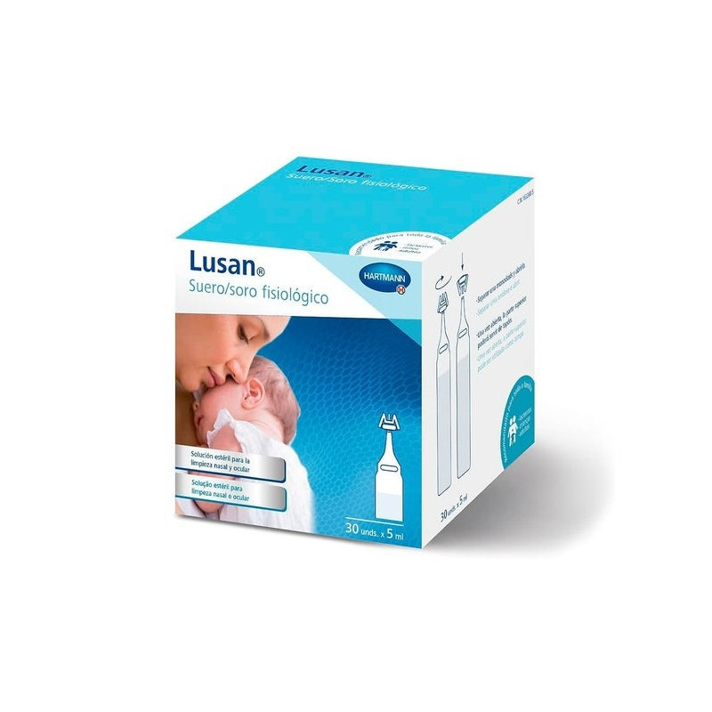 LUSAN SUERO FISIOLOGICO NASAL 30 MONODOSIS 5 ML