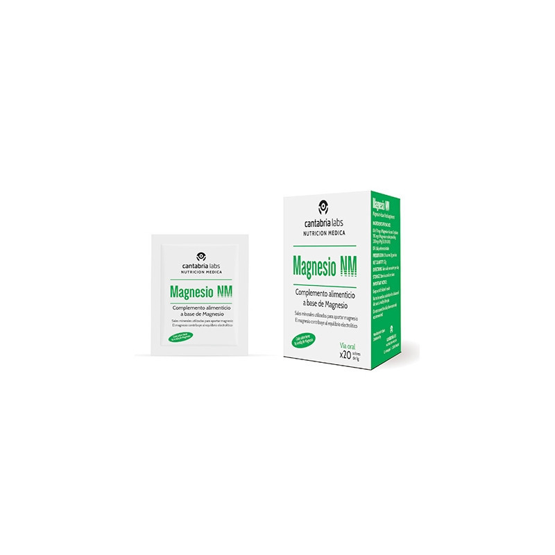 MAGNESIO NM 20 SOBRES 1 GRAMO