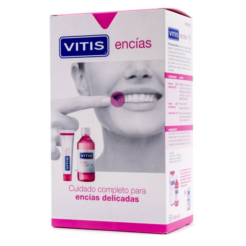 VITIS ENCIAS PASTA DENTIFRICA Y COLUTORIO PACK