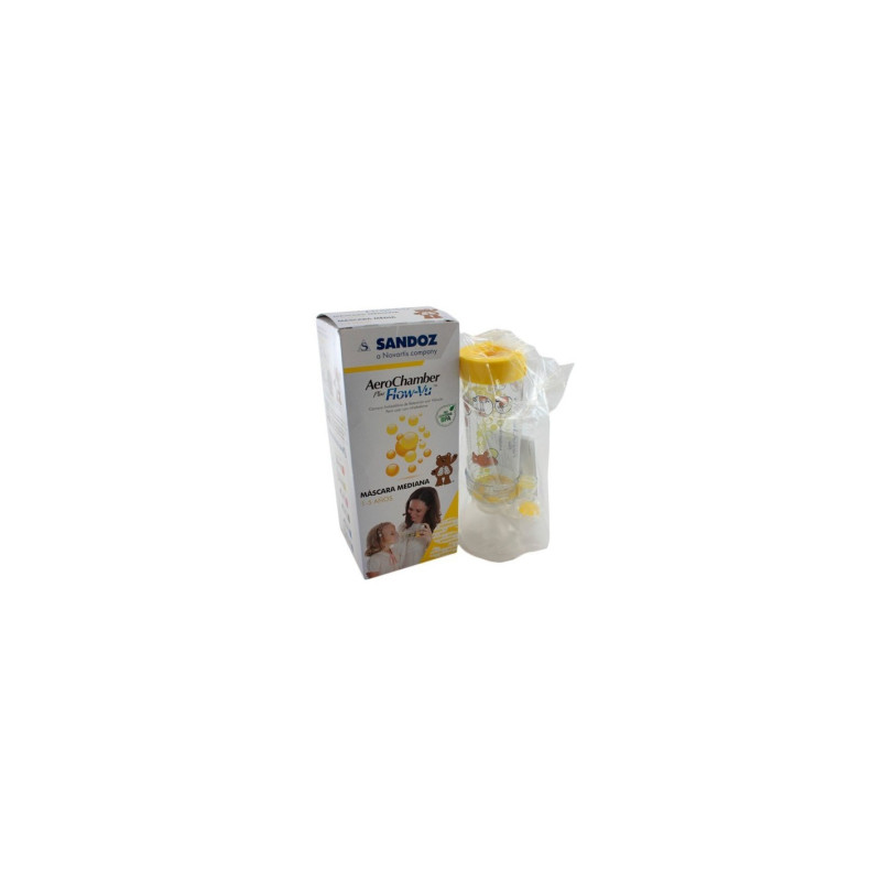 AEROCHAMBER PLUS FLOW-VU PEDIATRICO CAMARA DE IN INFANTIL 1 U