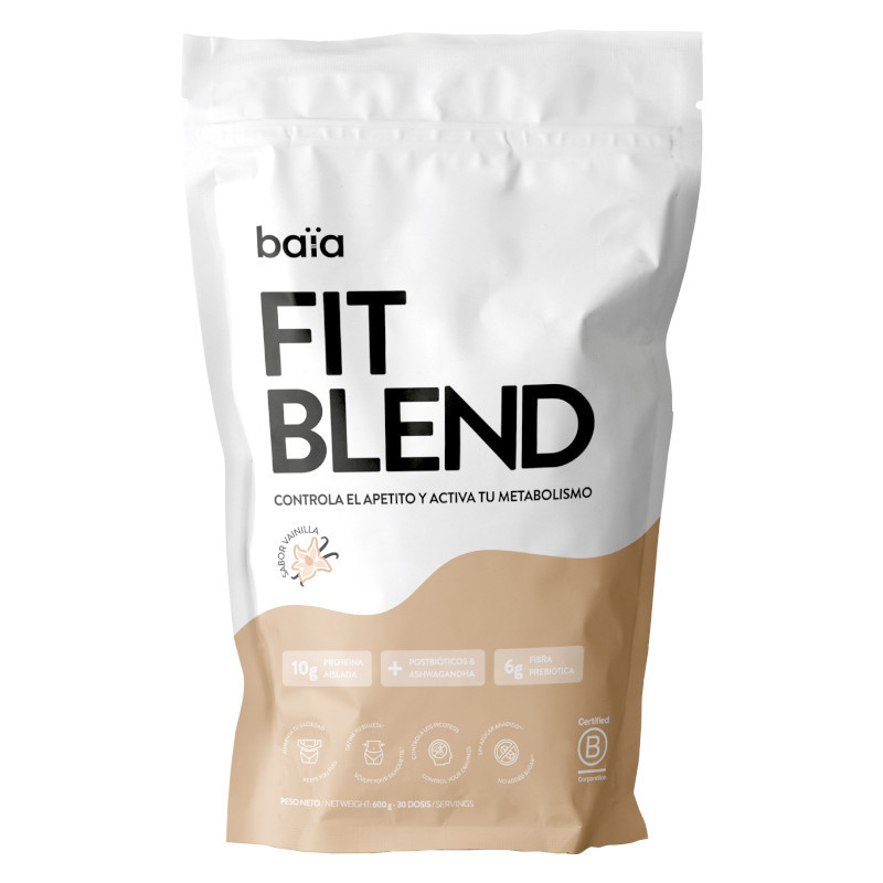 BAIA FIT BLEND VAINILLA 600 GR