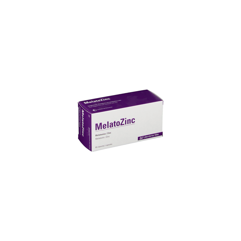 MELATOZINC 1 MG 60 CAPS