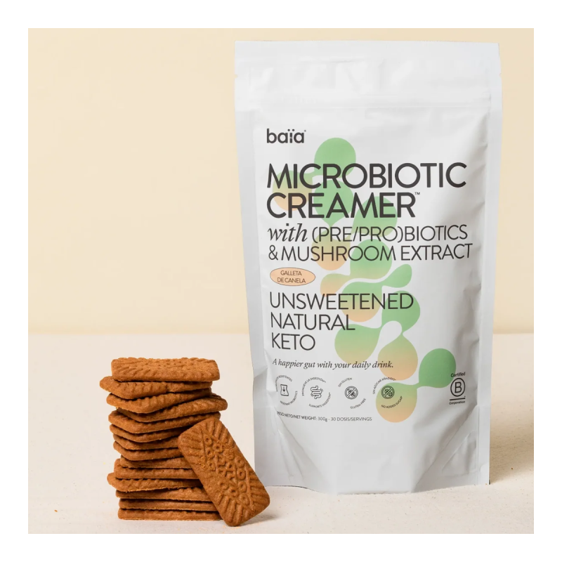 BAIA MICROBIOTIC CREAMER GALLETA DE CANELA 300G