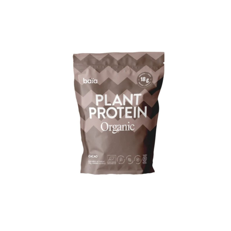 BAIA PLANT PROTEINA ORGANICA CACAO 750G