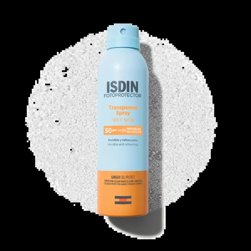 ISDIN PACK FWM 50 ML + TRANSPARENT SPRAY WET SKIN 50