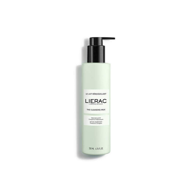 LIERAC LECHE DESMAQUILLANTE 200ML (VERDE)