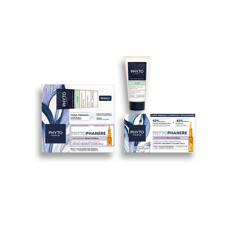 PHYTOPHANERE REACIONAL SET + CHAMPÚ VOLUMEN