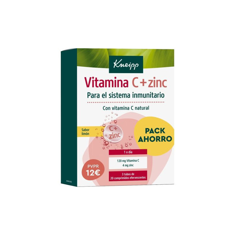 KNEIPP PACK VITAMINA C+ZINC