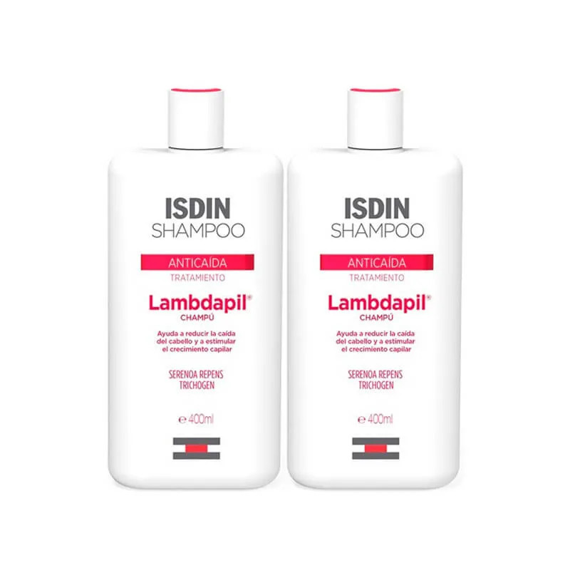ISDIN LAMBDAPIL ANTICAIDA DUPLO CHAMPUS 400 ML