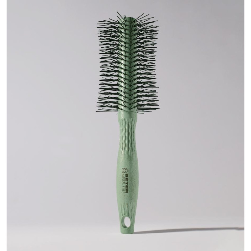 BETER CEPILLO REDONDO NATURAL SIBER CON COLGADOR
