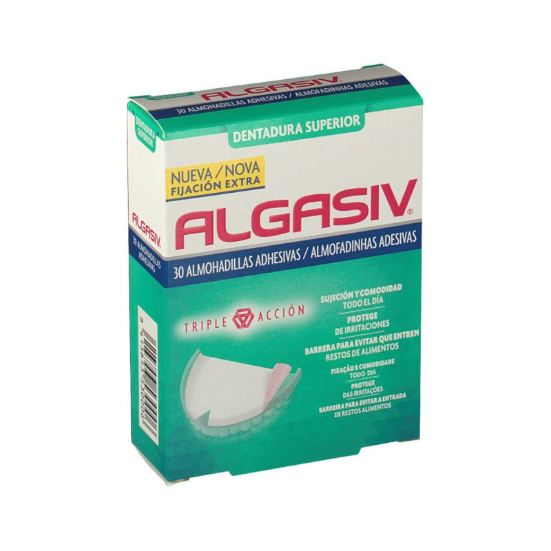 ALGASIV ALMOHADILLAS ADHESIVAS PROTESIS 30 U SUPERIOR