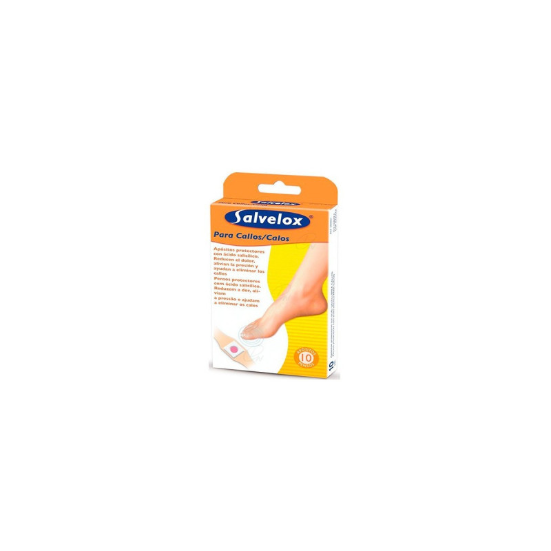 SALVELOX CALLOS CON ACIDO SALICILICO 57 MM X 19 MM 10 U