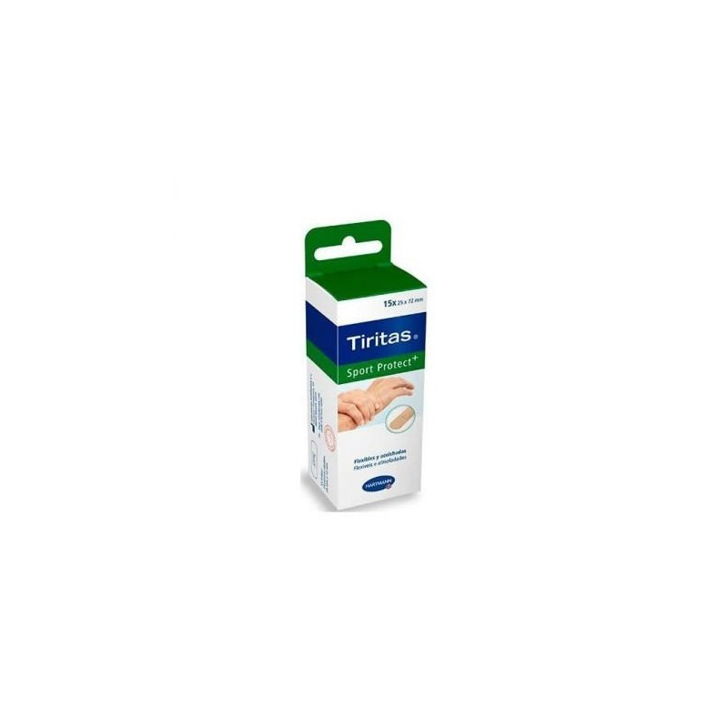 TIRITAS SPORT APOSITO ADHESIVO EXPRESS 25 X 72 15 U