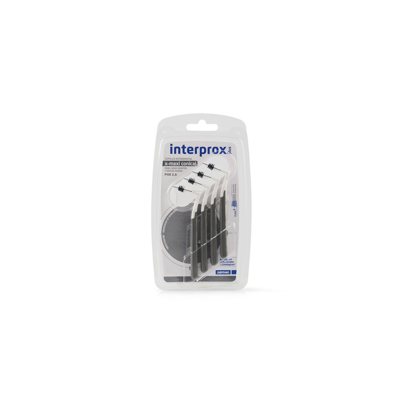 CEPILLO INTERPROX PLUS X-MAXI DENTAID 4 UNID