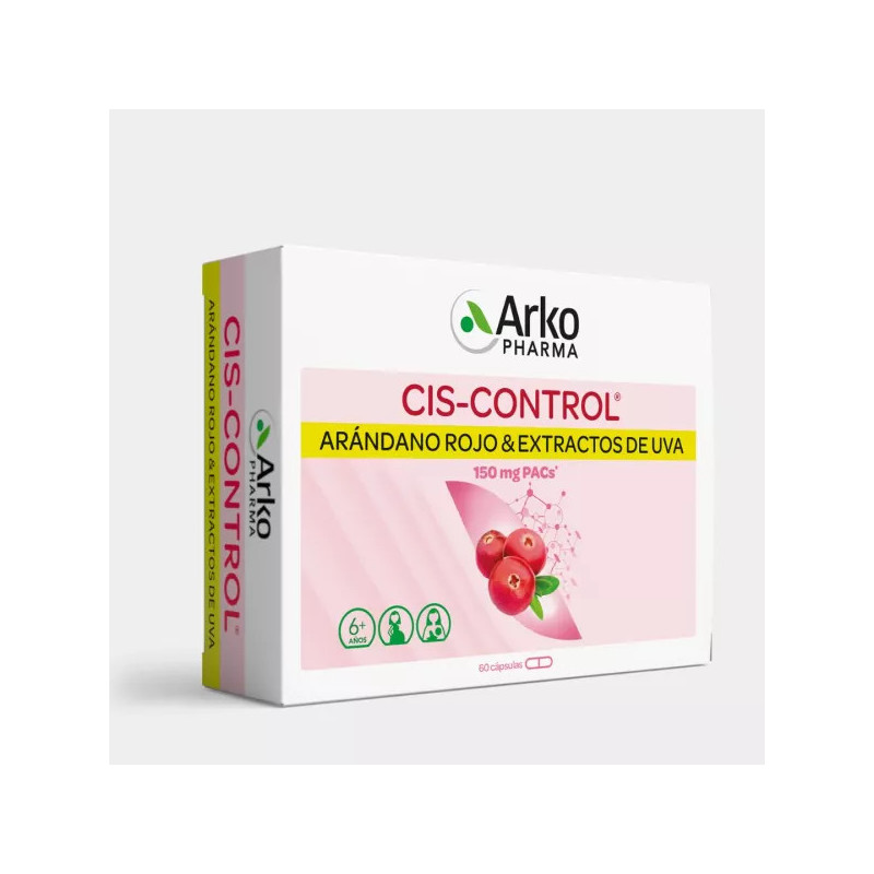 CRANBEROLA CISCONTROL ARANDANO AMERICANO ARKO 140 MG 120 CAPSULAS